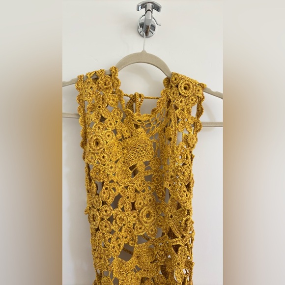 Ulla Johnson Yael Dress - small - hand crocheted retails $2250 - Picture 10 of 15